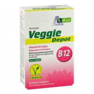 VEGGIE Depot Vitamin B12+Magnesium+Folsäure Tabl.